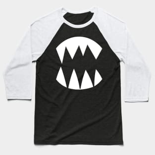 Monster Teeth for Halloween Baseball T-Shirt